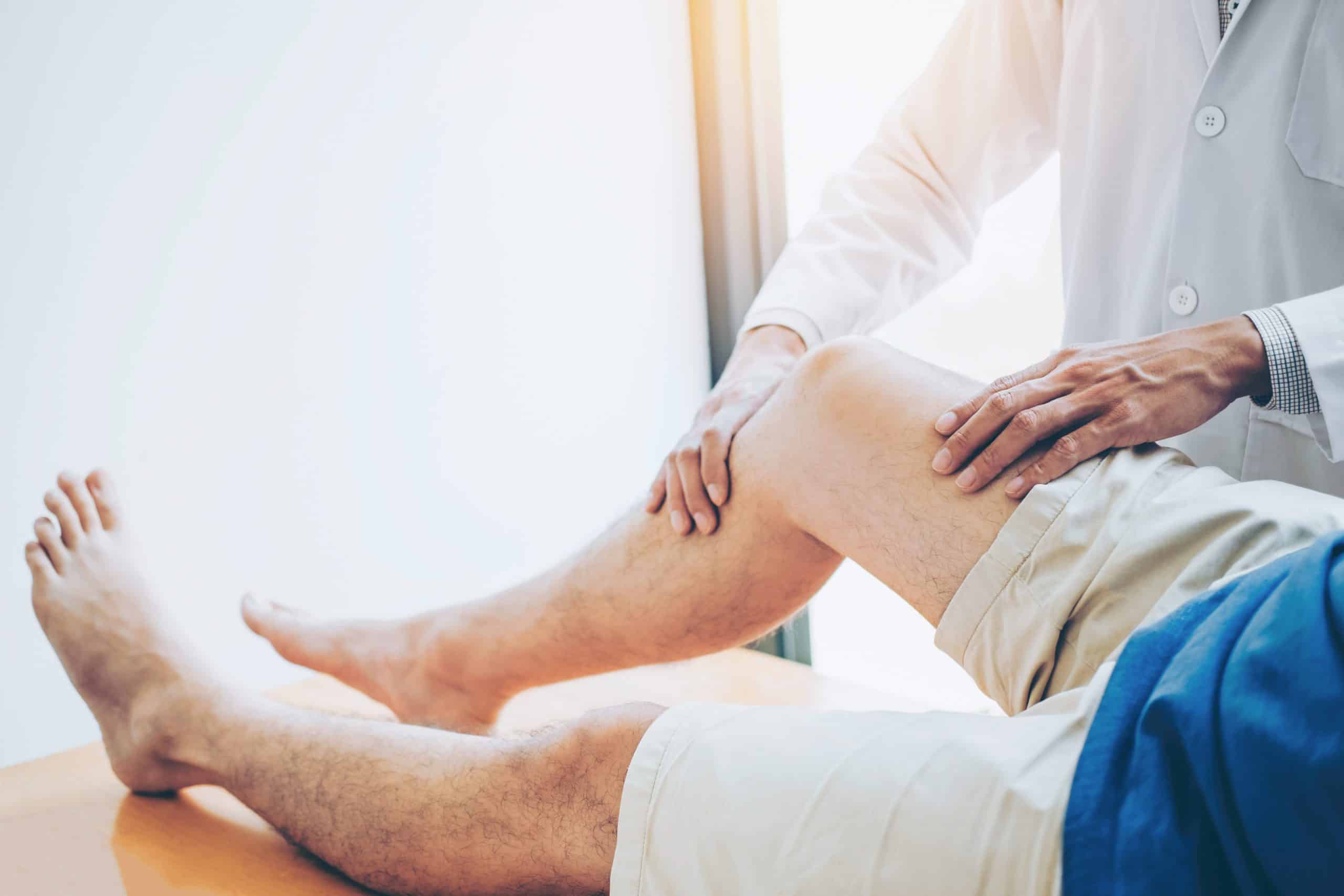 Doctor consulting with a patient