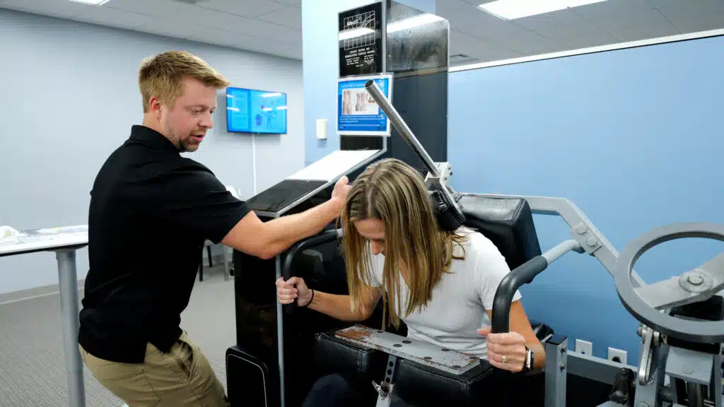 iSpine rehab MedX exercises